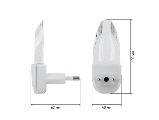 Декоративный светильник ЭРА NN-618-LS-W белый ночник сенсорный LED